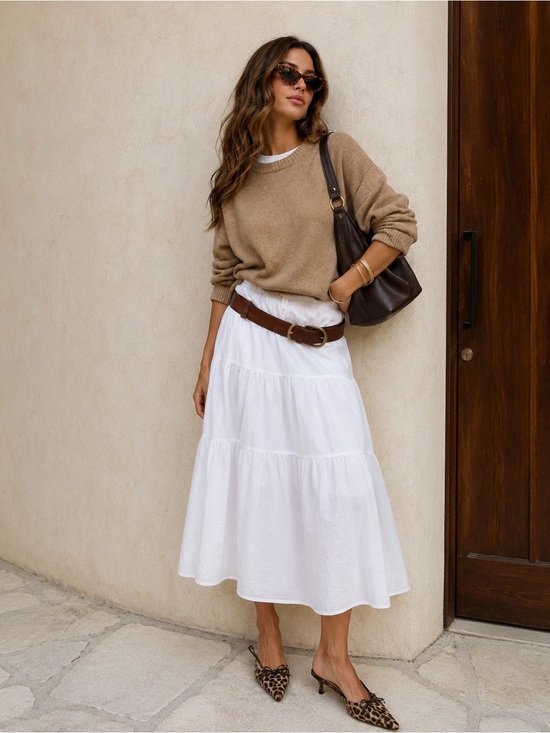 L.L. Bean Other - L.L. Bean Tan Crewneck Sweater
